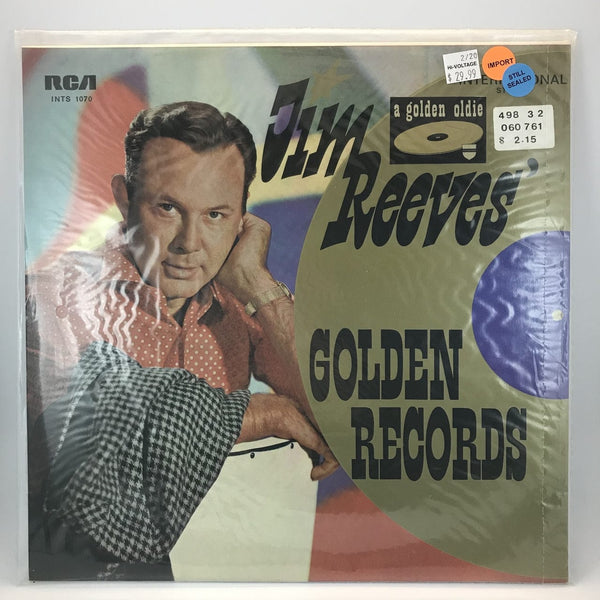 Used Vinyl Jim Reeves - Golden Records LP SEALED NOS USED 3431