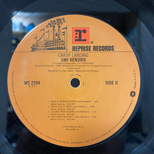 Used Vinyl Jimi Hendrix - Crash Landing LP USED VG++/VG++ J061222-09