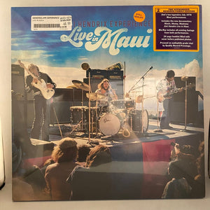 Used Vinyl Jimi Hendrix Experience – Live In Maui 3LP+Blu-Ray Box Set USED NOS STILL SEALED Numbered J101424-20