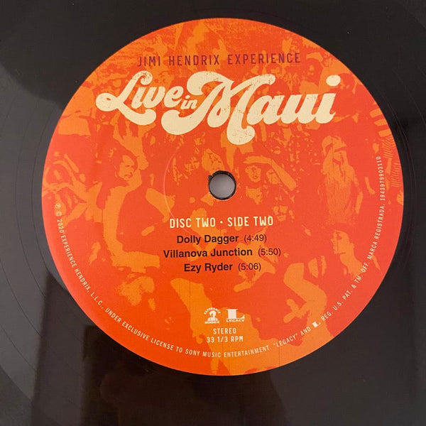 Used Vinyl Jimi Hendrix Experience – Live In Maui 3LP USED NM/VG++ NO BLU-RAY J081524-04