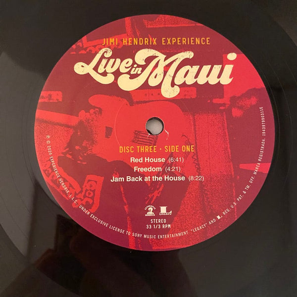 Used Vinyl Jimi Hendrix Experience – Live In Maui 3LP USED NM/VG++ NO BLU-RAY J081524-04