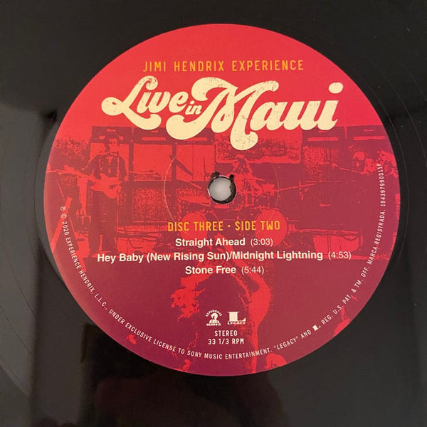 Used Vinyl Jimi Hendrix Experience – Live In Maui 3LP USED NM/VG++ NO BLU-RAY J081524-04