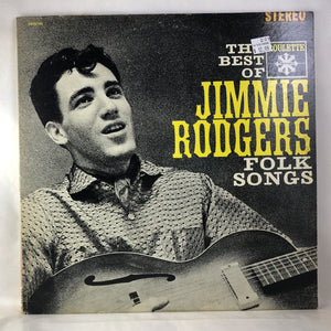 Used Vinyl Jimmie Rodgers - The Best Of: Folk Songs LP NM-VG+ USED 10124