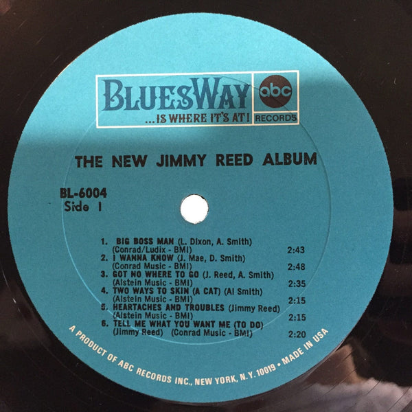 Used Vinyl Jimmy Reed - The New Jimmy Reed Album LP VG++-VG++ USED 5760