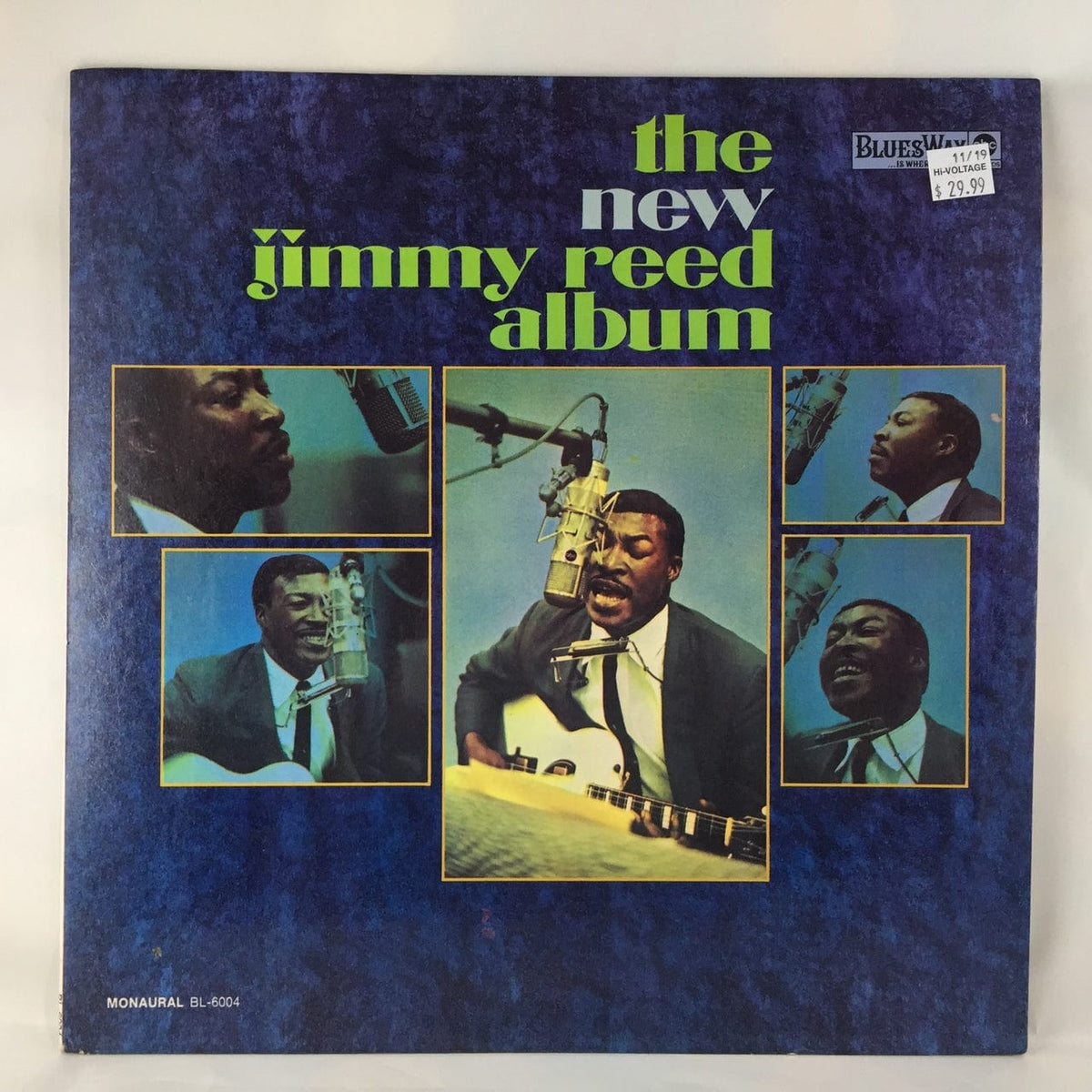 Jimmy Reed - The New Jimmy Reed Album LP VG++-VG++ USED – Hi-Voltage ...