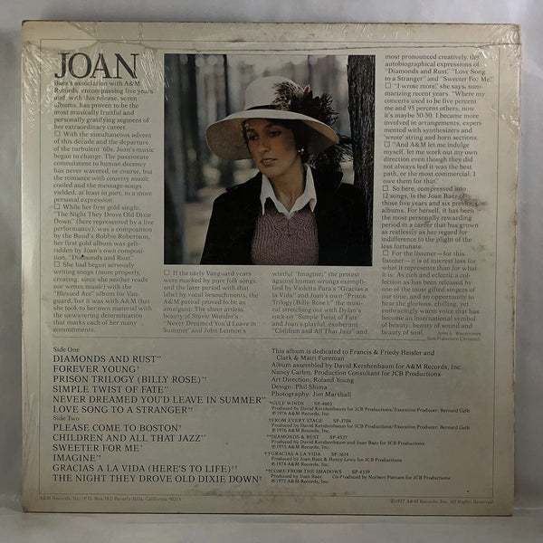 Used Vinyl Joan Baez - The Best Of LP SEALED NOS USED 12088