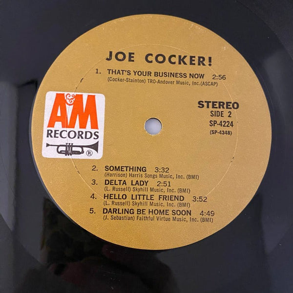 Used Vinyl Joe Cocker – Joe Cocker! LP USED VG+/VG J100123-07
