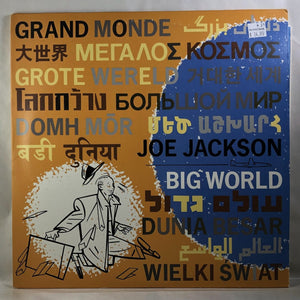Used Vinyl Joe Jackson - Big World 2LP NM-NM USED V2 12123