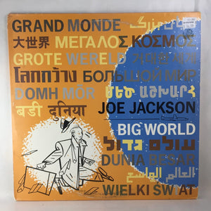 Used Vinyl Joe Jackson - Big World 2LP VG++-VG+ USED 8134