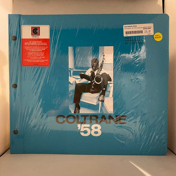 Used Vinyl John Coltrane – Coltrane '58: The Prestige Recordings 8LP Box Set USED NOS STILL SEALED J101424-14