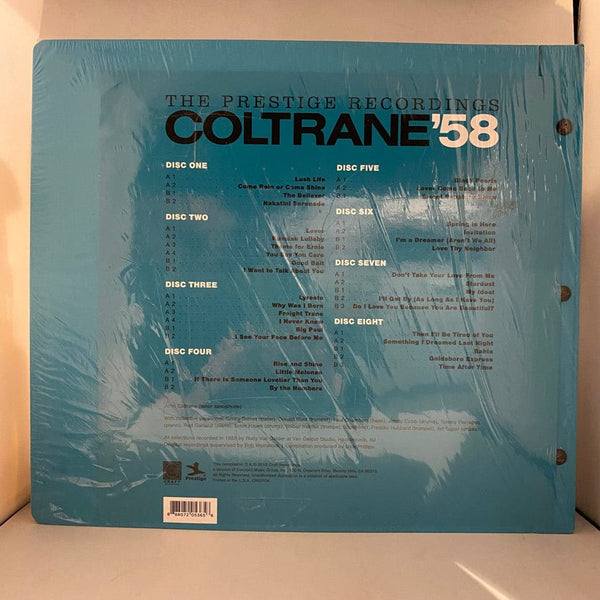 Used Vinyl John Coltrane – Coltrane '58: The Prestige Recordings 8LP Box Set USED NOS STILL SEALED J101424-14