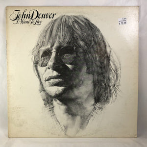 Used Vinyl John Denver - I Want To Live LP NM-VG++ USED 9406