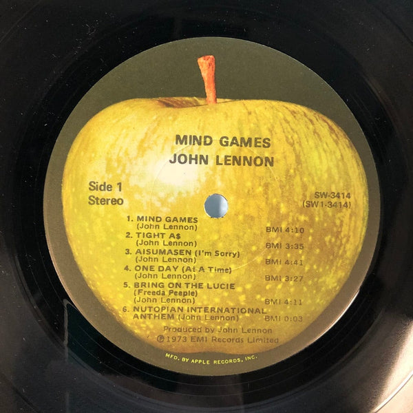 Used Vinyl John Lennon - Mind Games LP VG++/VG+ USED I012122-008