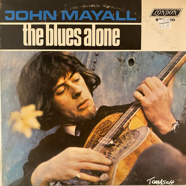 Used Vinyl John Mayall - The Blues Alone LP USED NM/VG+ J072422-11