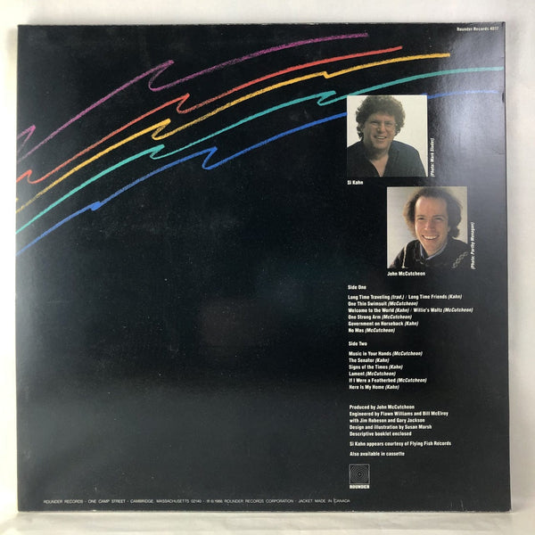 Used Vinyl John McCutcheon - Si Kahn - Signs Of the Times LP NM-NM USED 10284