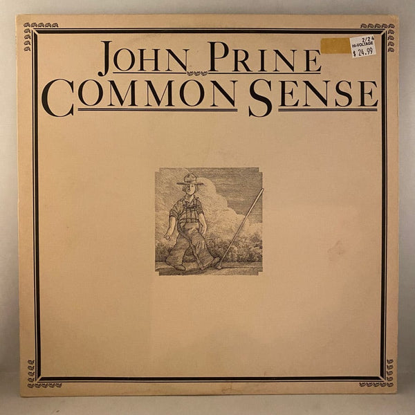 Used Vinyl John Prine – Common Sense LP USED VG+/VG J022624-04