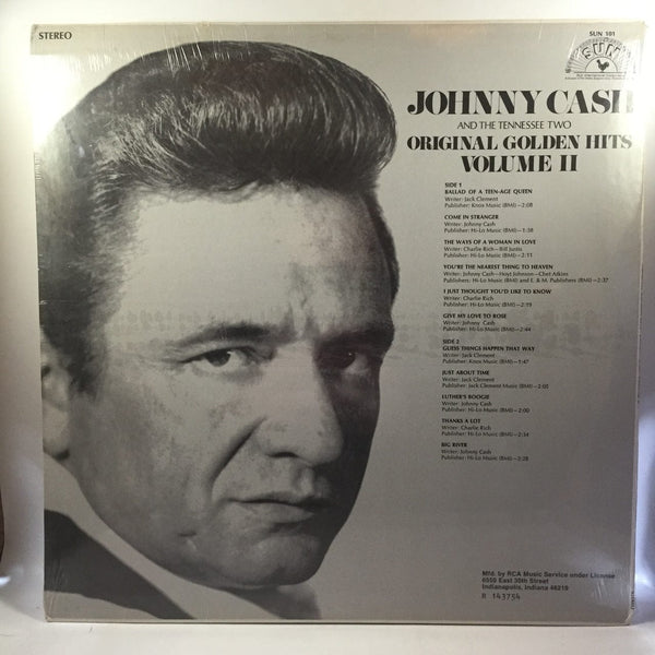 Used Vinyl Johnny Cash - Original Golden Hits Vol. 2 LP SEALED NOS 1330-1