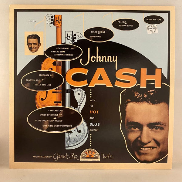 Used Vinyl Johnny Cash – With His Hot And Blue Guitar LP USED VG++/NM J070524-05