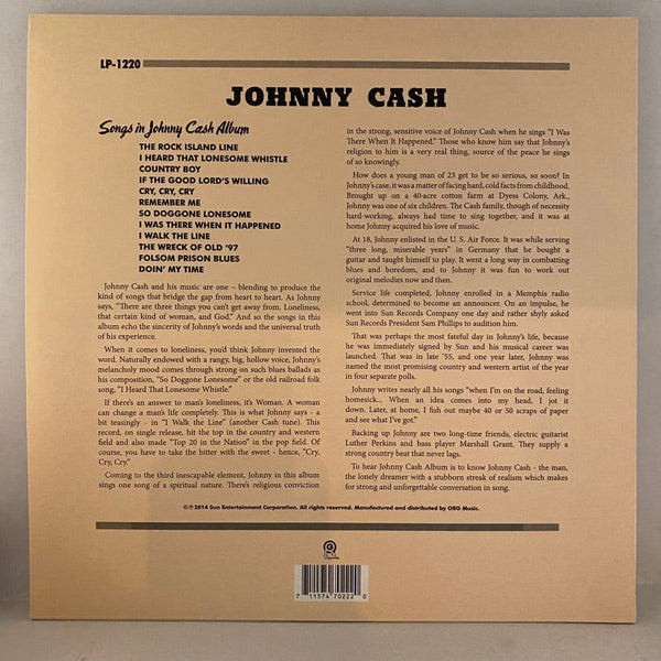 Used Vinyl Johnny Cash – With His Hot And Blue Guitar LP USED VG++/NM J070524-05