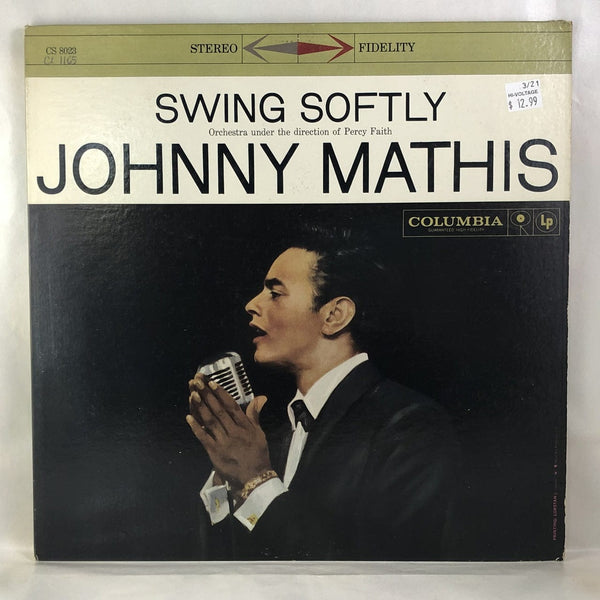 Used Vinyl Johnny Mathis - Swing Softly LP NM-VG+ USED 11698