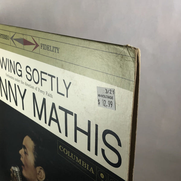 Used Vinyl Johnny Mathis - Swing Softly LP NM-VG+ USED 11698