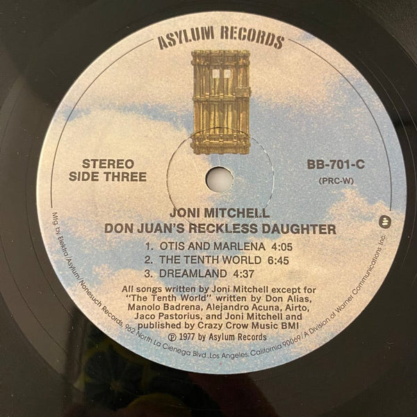 Used Vinyl Joni Mitchell – Don Juan's Reckless Daughter 2LP USED VG++/VG+ J111322-15