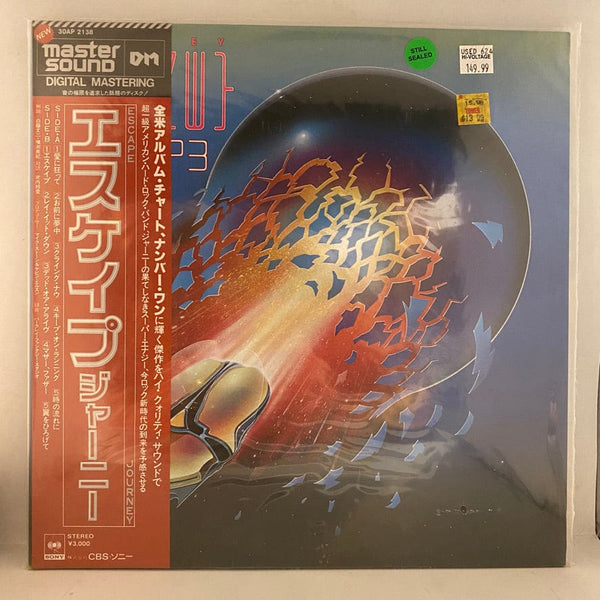 Used Vinyl Journey – Escape LP USED NOS STILL SEALED 1981 Japanese Pressing J062924-25