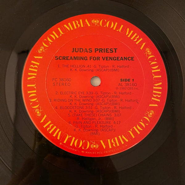 Used Vinyl Judas Priest – Screaming For Vengeance LP USED VG++/VG++ 1982 Pressing J081824-15