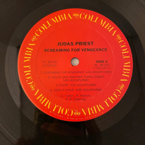 Used Vinyl Judas Priest – Screaming For Vengeance LP USED VG++/VG++ 1982 Pressing J081824-15