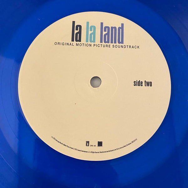 Used Vinyl Justin Hurwitz – La La Land (Original Motion Picture Soundtrack) LP USED NM/NM Blue Vinyl J121423-07