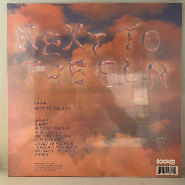 Used Vinyl KAINA – Next To The Sun LP USED NOS STILL SEALED Numbered VMP Blue Vinyl 092123-09