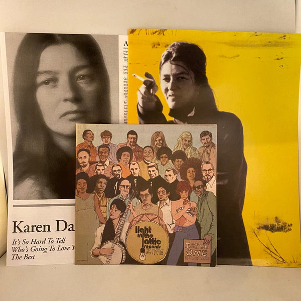 Used Vinyl Karen Dalton – It's So Hard To Tell Who's Going To Love You The Best LP USED VG++/VG+ 2009 LITA Pressing J092124-08