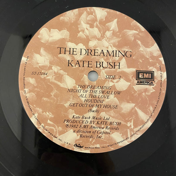 Used Vinyl Kate Bush – The Dreaming LP USED VG+/VG 1982 Pressing J011724-10