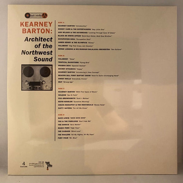 Used Vinyl Kearney Barton: Architect Of The Northwest Sound 2LP USED NOS STILL SEALED Green Vinyl J090423-17