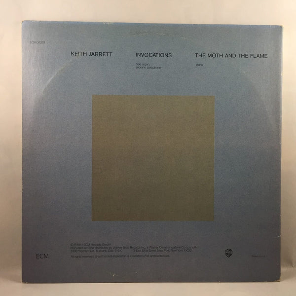 Used Vinyl Keith Jarrett - Invocations: The Moth and the Flame 2LP NM-VG++ USED 5348