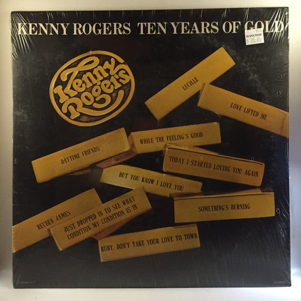 Used Vinyl Kenny Rogers - Ten Years Of Gold LP SEALED NOS 10007041