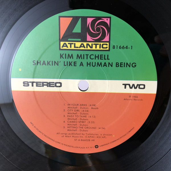 Used Vinyl Kim Mitchell - Shakin' Like A Human Being LP NM-VG++ USED 9381