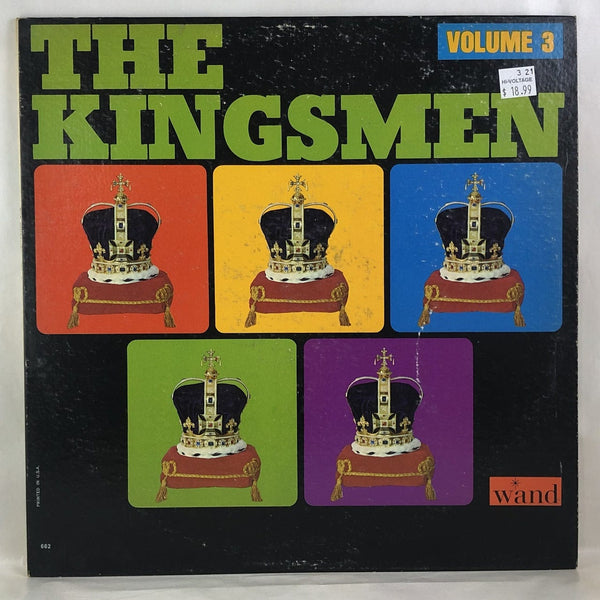 Used Vinyl Kingsmen - Volume 3 LP VG+-VG USED 11629