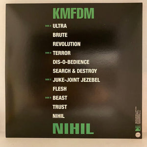 Used Vinyl KMFDM – Nihil 2LP USED NM/NM Hand Poured Vinyl J090124-02