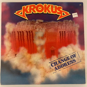 Used Vinyl Krokus - Change Of Address LP USED NM/VG+ J071822-14