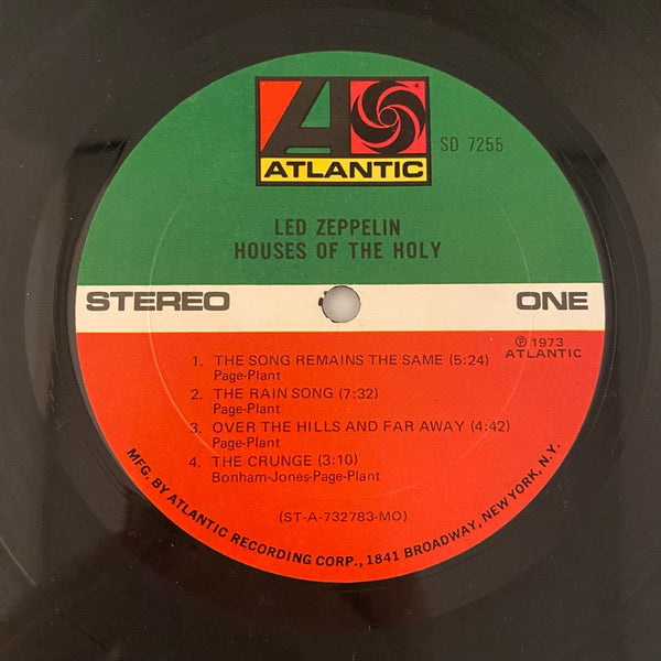 Used Vinyl Led Zeppelin – Houses Of The Holy LP USED VG++/VG+ 1973 Pressing J072824-11