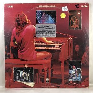 Used Vinyl Lee Michaels - Live 2LP Promo Die Cut Cover VG++-G USED 12362