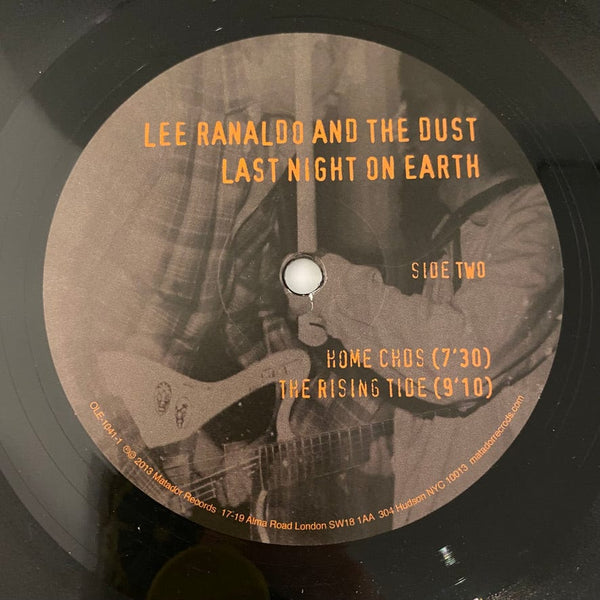 Used Vinyl Lee Ranaldo And The Dust - Last Night On Earth LP USED NM/NM J071122-05