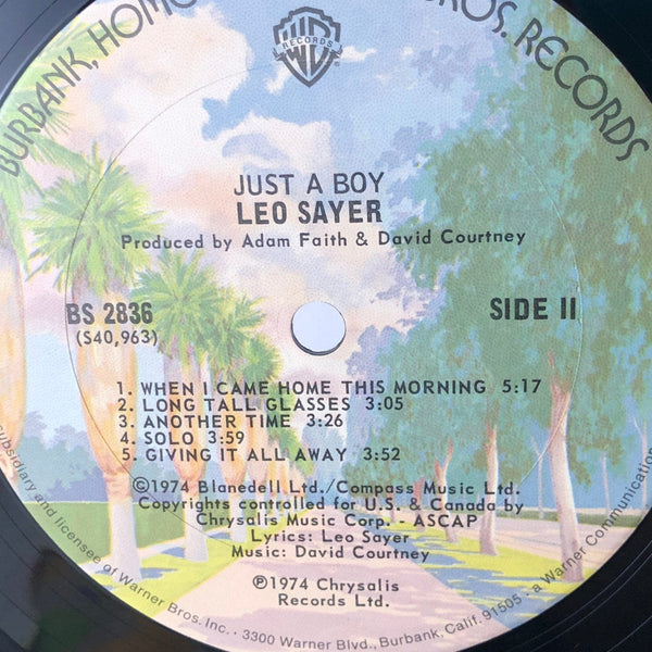 Used Vinyl Leo Sayer - Just A Boy LP NM/VG++ USED 13387