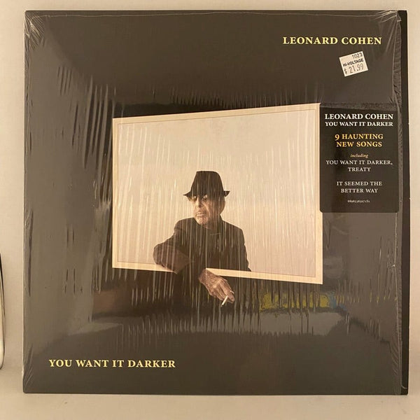 Used Vinyl Leonard Cohen – You Want It Darker LP USED VG++/NM J101623-22