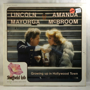 Used Vinyl Lincoln Mayorga & Amanda McBroom - Growing Up in Hollywood Town LP Sheffield Labs Audiophile VG+/VG+ USED 13914