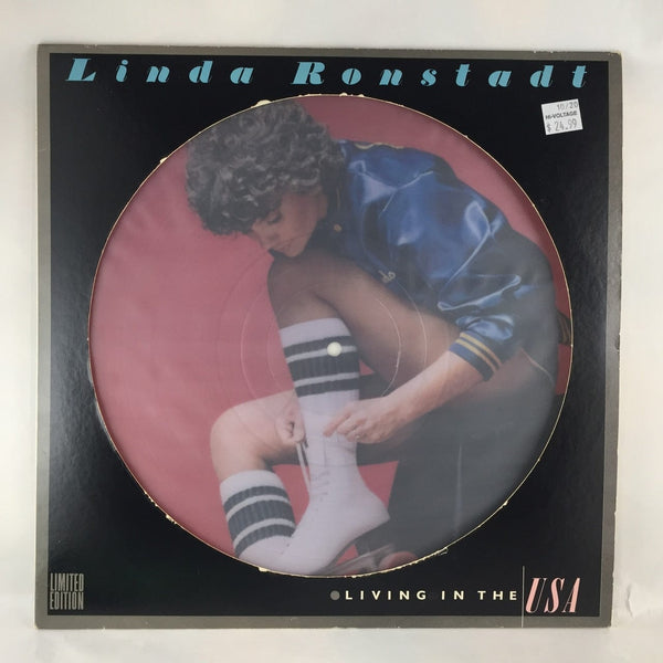Used Vinyl Linda Ronstadt - Living in the USA LP PICTURE DISC VG+-VG++ USED 6395