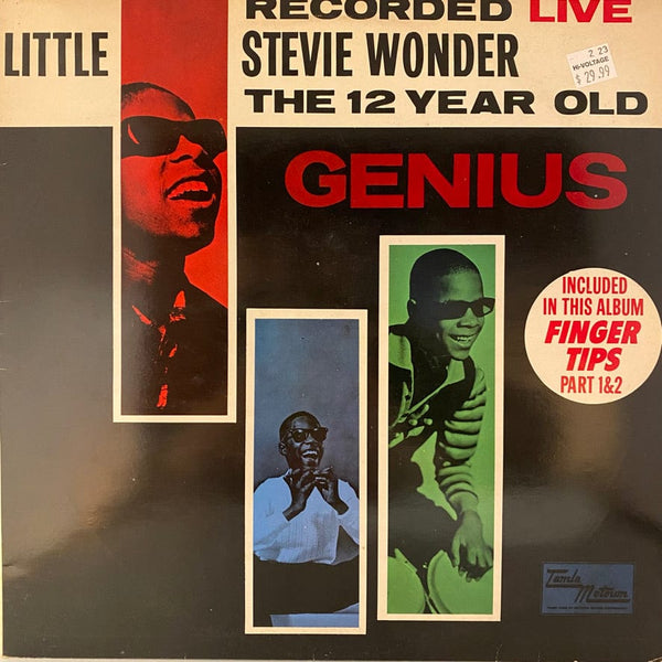 Used Vinyl Little Stevie Wonder – The 12 Year Old Genius Recorded Live LP USED VG++/VG+ UK Pressing J021023-09