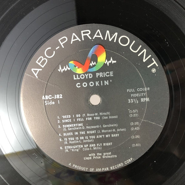 Used Vinyl Lloyd Price - Cookin' LP VG+++-NM USED 8989