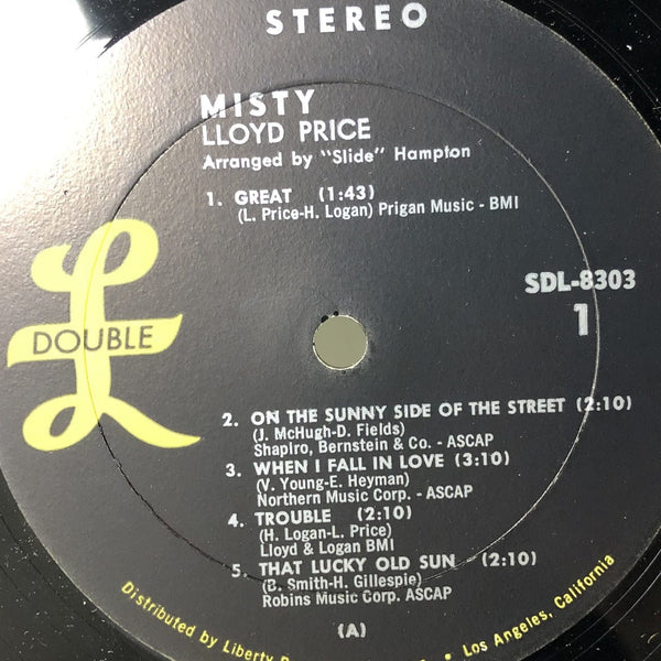 Used Vinyl Lloyd Price - Misty LP Shrink VG++-NM USED 12004